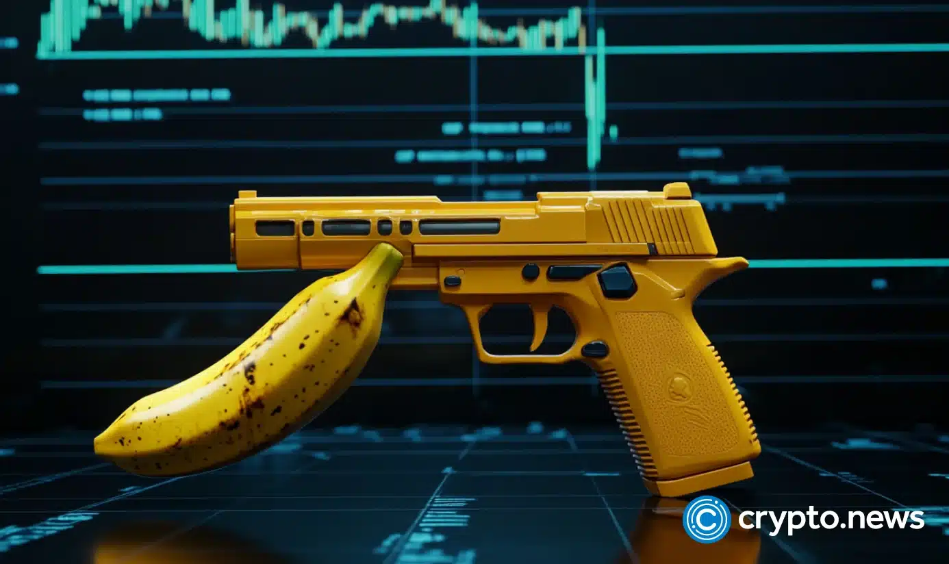 Banana Gun (BANANA) Token Surges to Highest Point in Almost Two Months as Volume in Its Ecosystem Rose