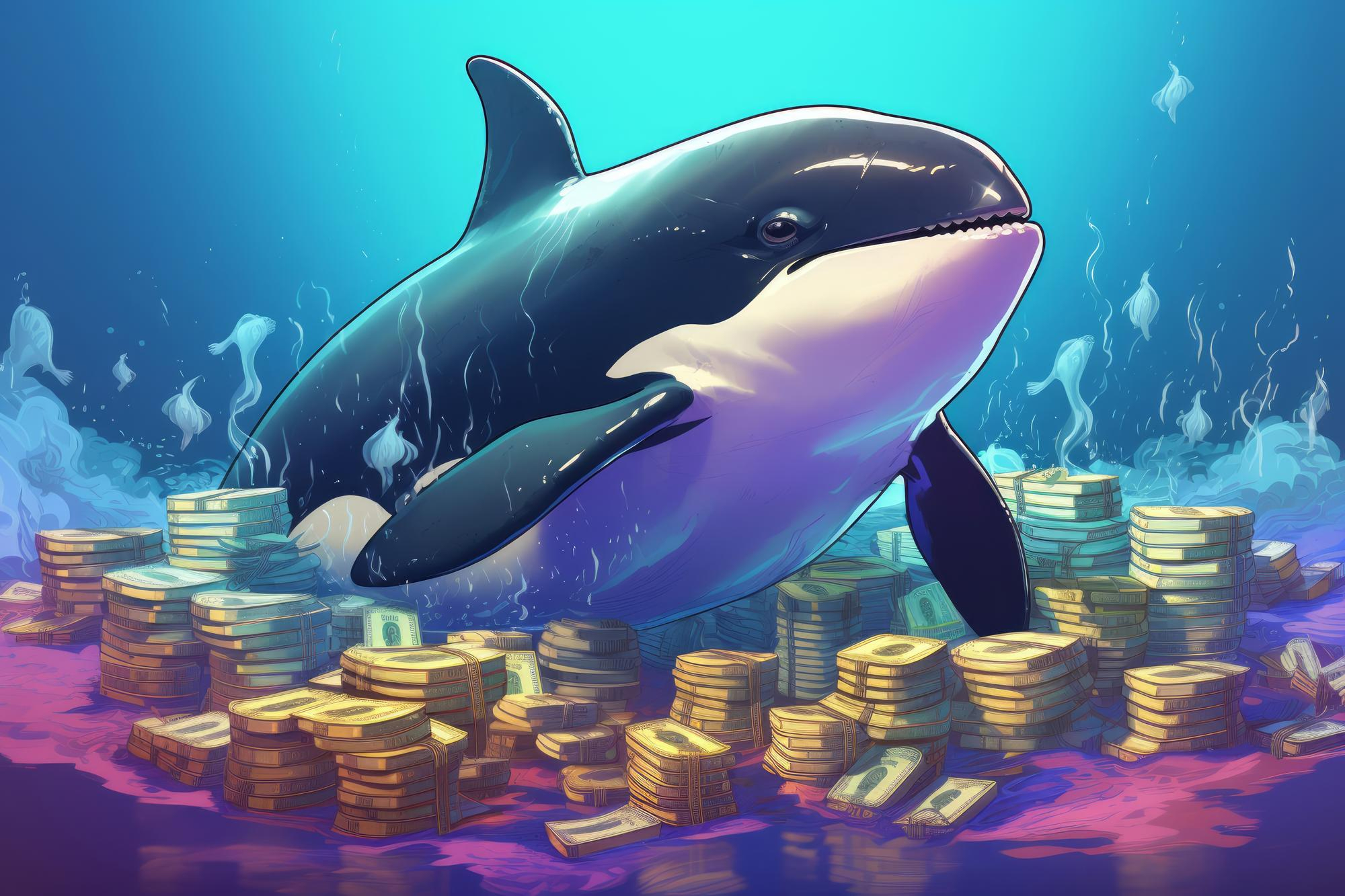 仮想通貨界の大クジラがSPXトークンで4万8400ドルを1400万ドルに変えた