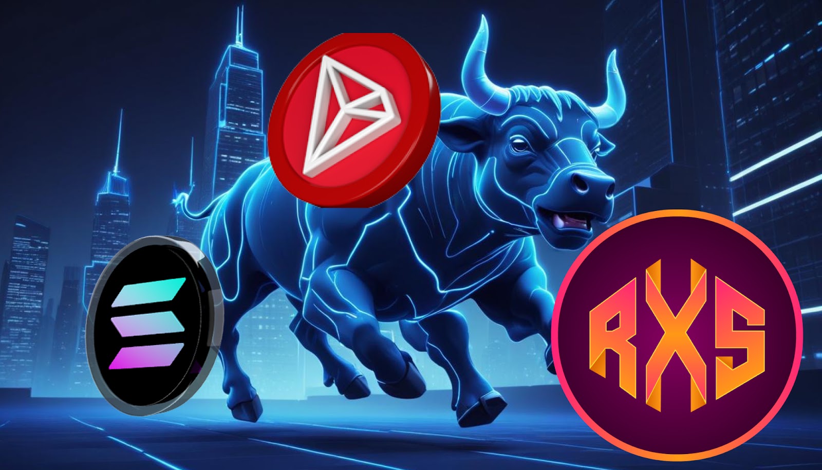 Le Bull Run 2025 : Solana (SOL), Tron (TRX) et Rexas Finance (RXS) sur le point d'exploser