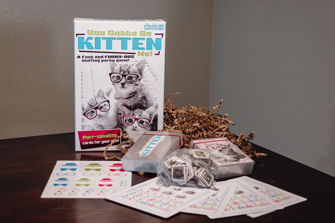 "You Gotta Be Kitten Me!": The Purr-fect Bluffing Game for Your Family and Friends