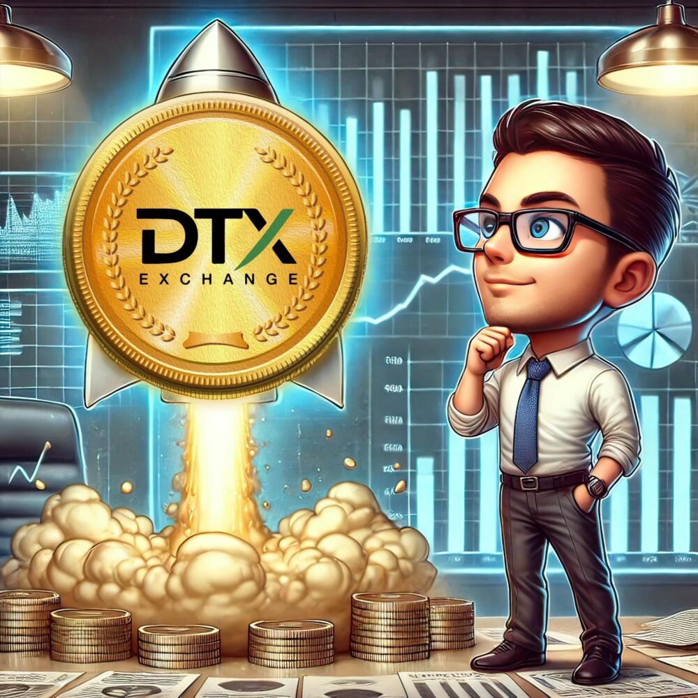 DTX 交易所 400 萬美元預售引發 3000% 飆升，世界幣和 Toncoin 與波動性和看跌趨勢作鬥爭