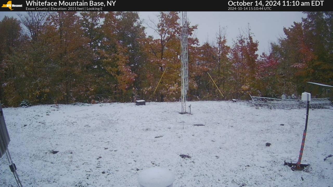 La saison des neiges a officiellement commencé dans le nord de l'État de New York