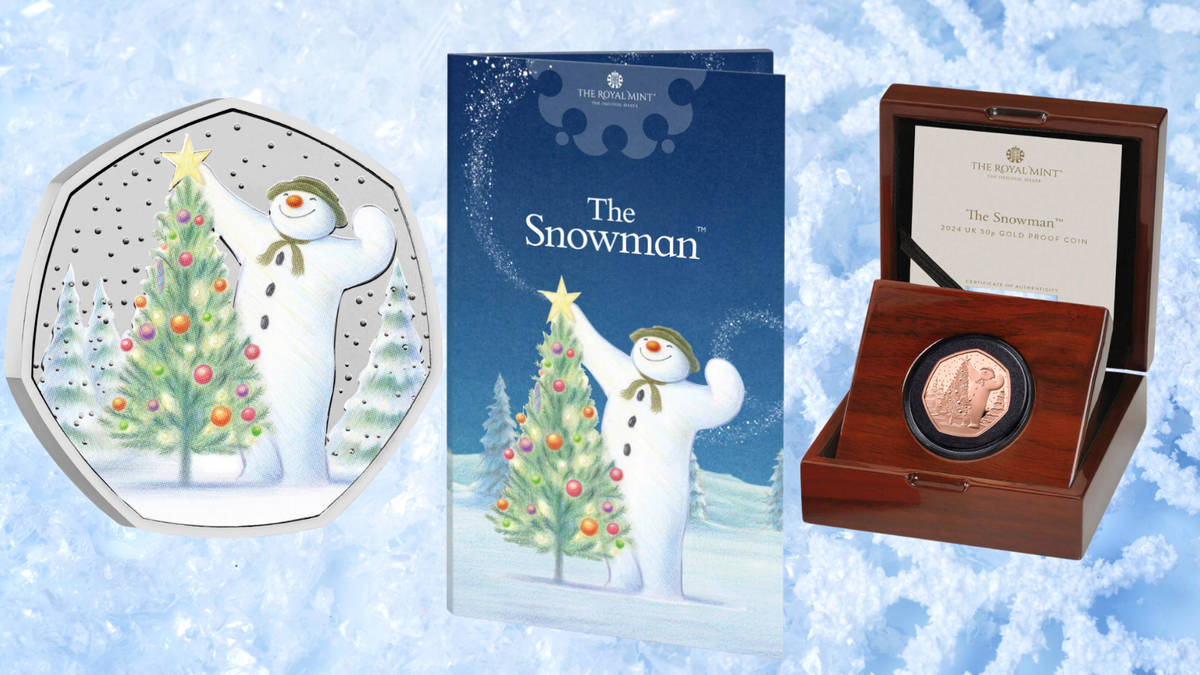 The Snowman advent calendar 2024: Royal Mint hide gold 50p worth £1,355 for one lucky person