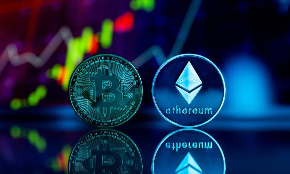 Bitcoin (BTC) ist derzeit führend auf dem Kryptomarkt, während Ethereum (ETH) immer noch auf der Suche nach seinem Schwung ist