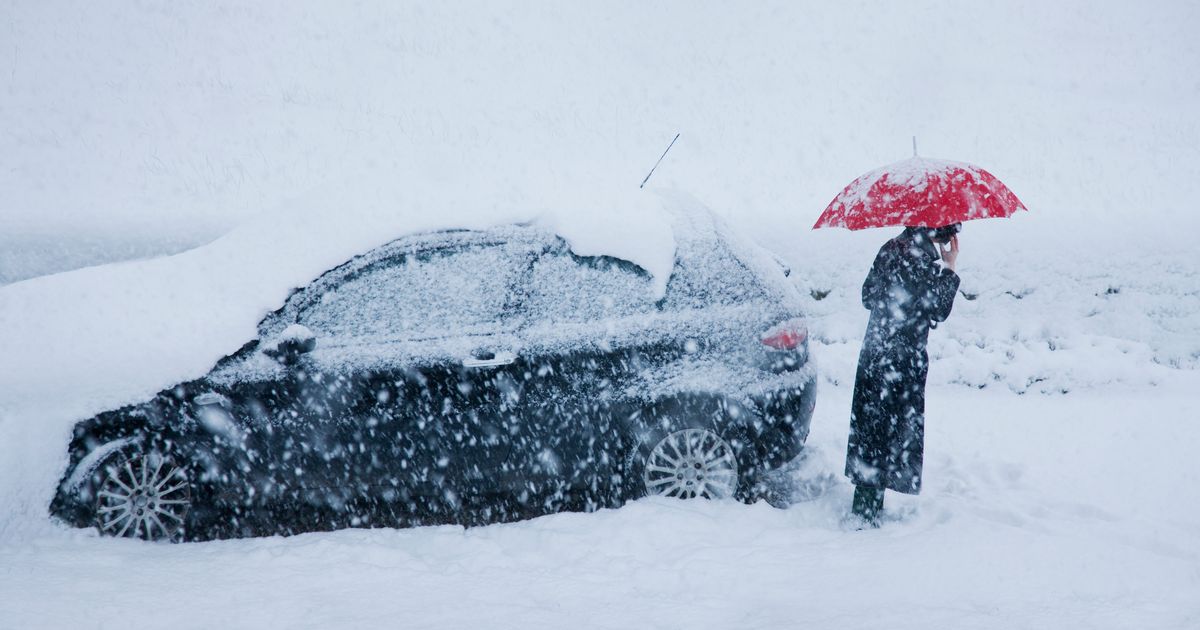 预报员警告称，拉尼娜天气系统可能会给英国带来风暴和降雪，直至 2025 年 3 月