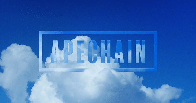 ApeChain 블록체인 네트워크가 활성화됩니다