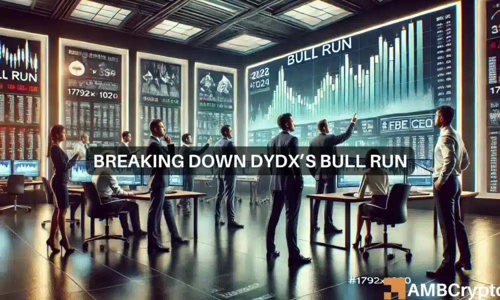 dYdX (DYDX) Breaks Out, Targeting $2 Before Month's End