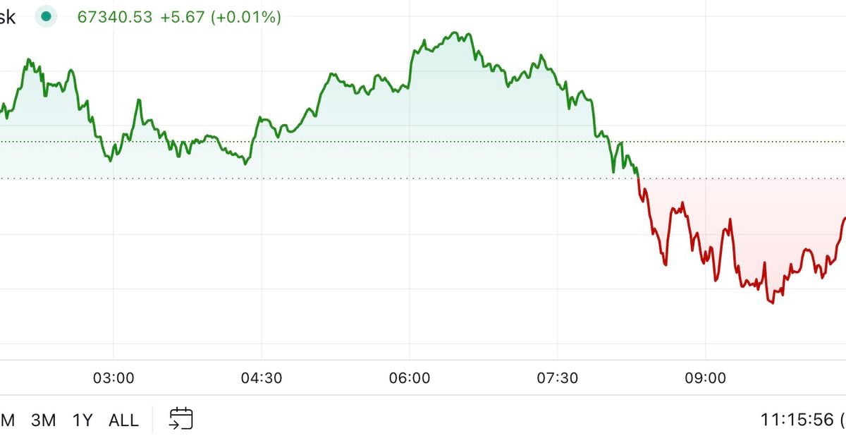 Bitcoin (BTC) Revisits $67K on Leverage Flush, APE Options Fly