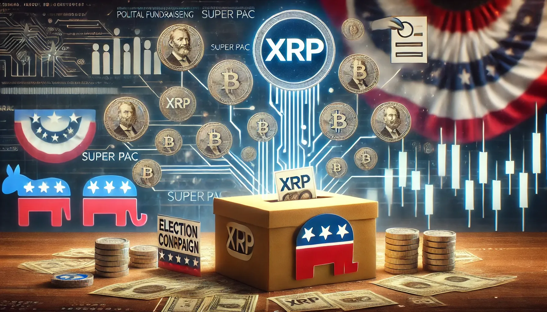 Don XRP de 10 millions de dollars de Chris Larsen : une pression en faveur de politiques favorables à la cryptographie dans la politique américaine