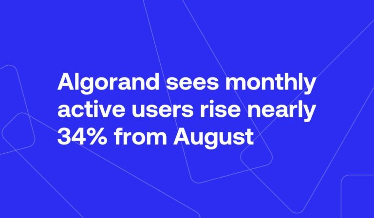 Algorand (ALGO) 月次インサイト レポート: 2024 年 9 月、月間アクティブ ユーザー数の急増、新しいエコシステムのアップデートなどをハイライト