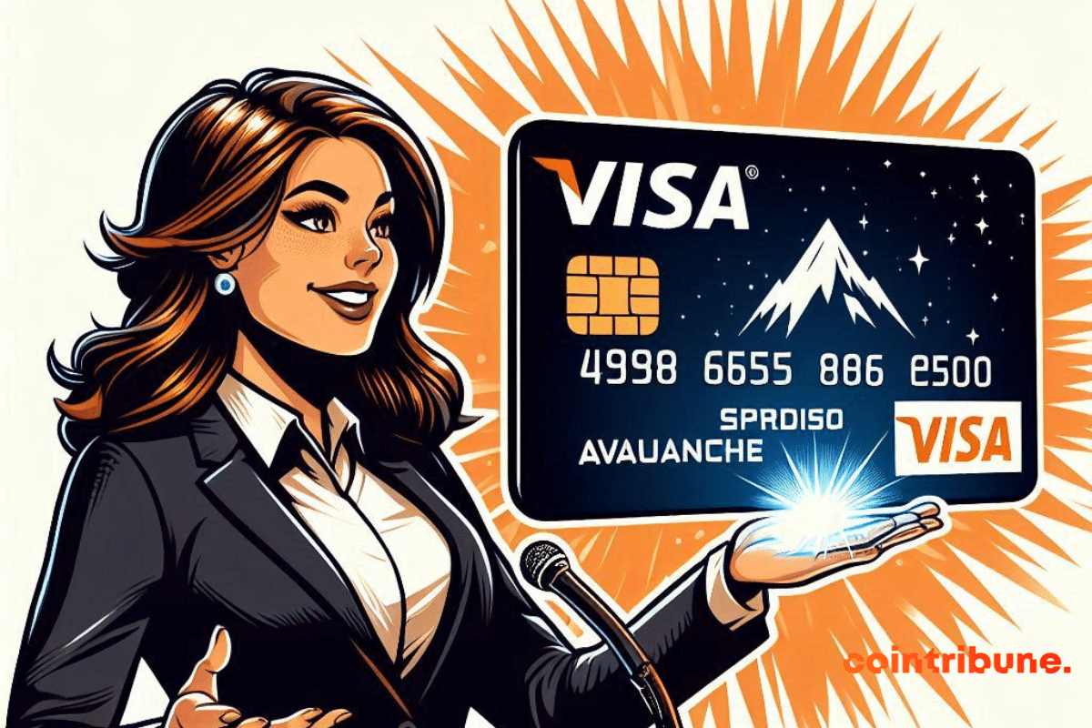 Avalanche が Visa カードを発表、ユーザーが Visa 加盟店で USDC と AVAX を使えるように