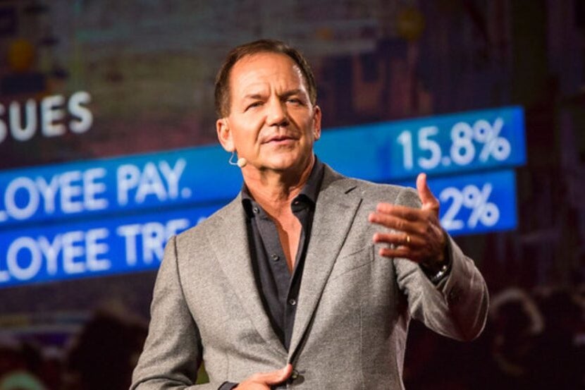 Billionaire Paul Tudor Jones Reveals He's Long on Bitcoin, Gold and Commodities to Hedge Against Inflation