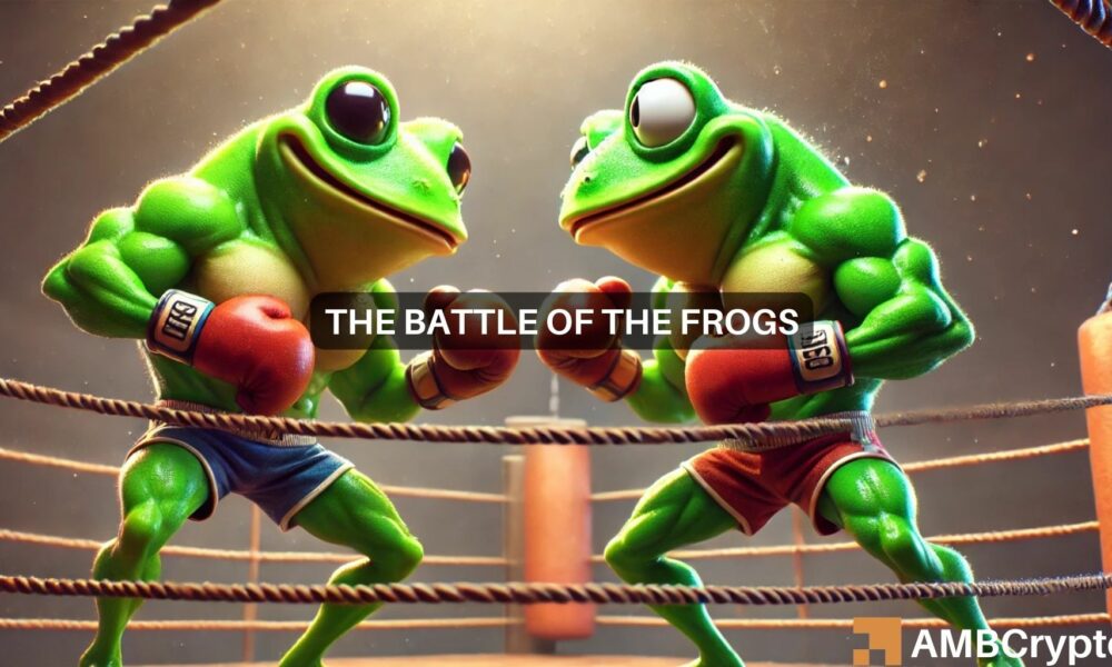 Pepe (PEPE) vs Fwog (FWOG): カエルのミームコインの戦い