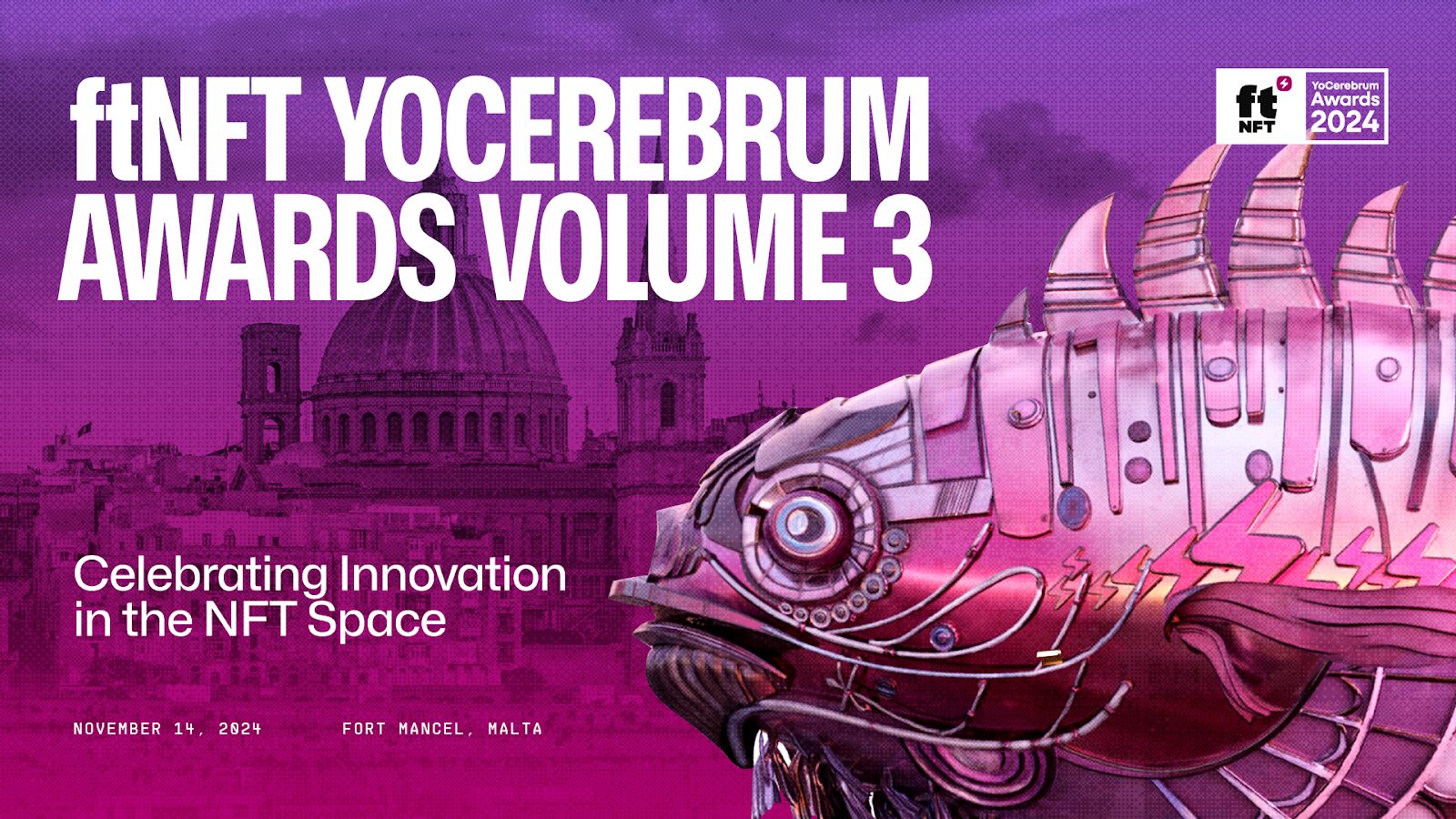 ftNFT YoCerebrum 奖第 3 卷：庆祝 NFT 领域的创造力和创新