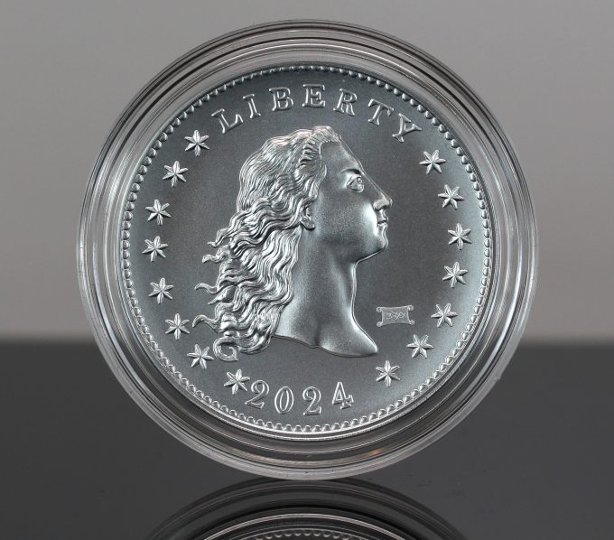 U.S. Mint 230th Anniversary Flowing Hair Silver Medal Sells Out in 24 Hours