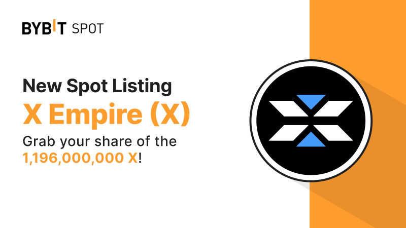 Bybit, X Empire 토큰 $X 상장, 중앙화 거래소 중 최대 규모의 X 토큰 에어드랍 촉진