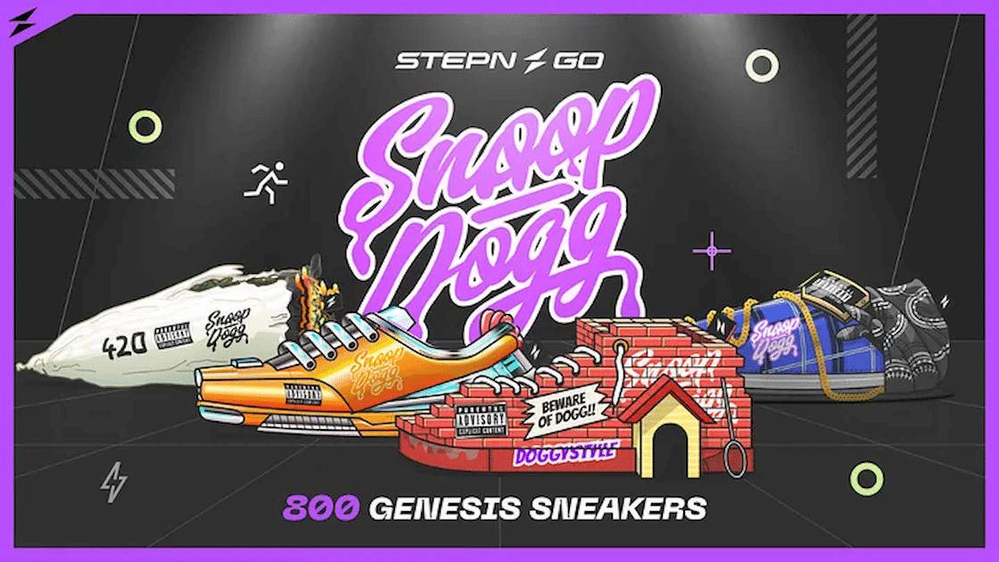 Snoop Dogg Joins StepN Go To Launch Genesis NFT Sneakers