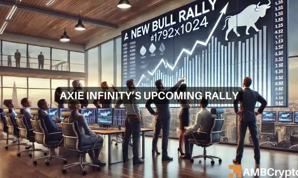 Axie Infinity (AXS) bereitet sich auf eine Rallye vor, da Derivatehändler auf einen Preisverfall wetten