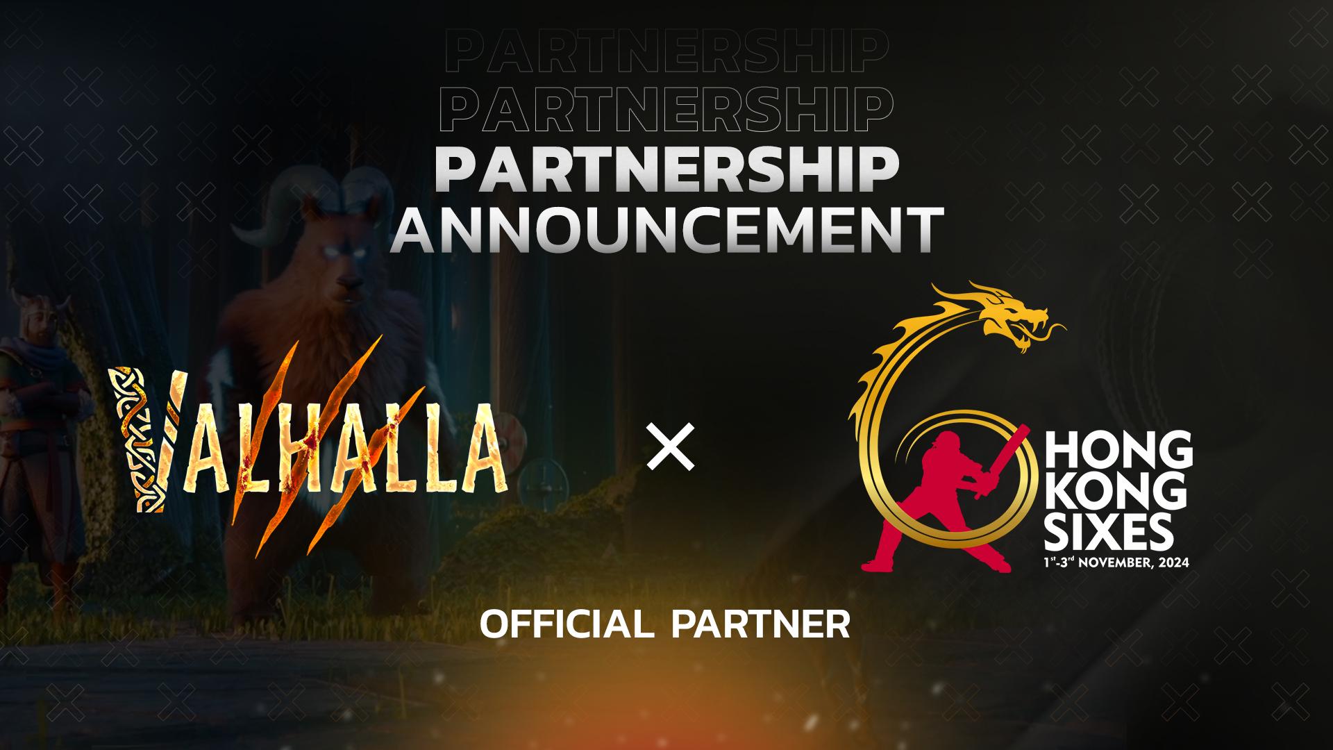 Valhalla Teams Up with the Hong Kong International Cricket Sixes as Its Official Partner