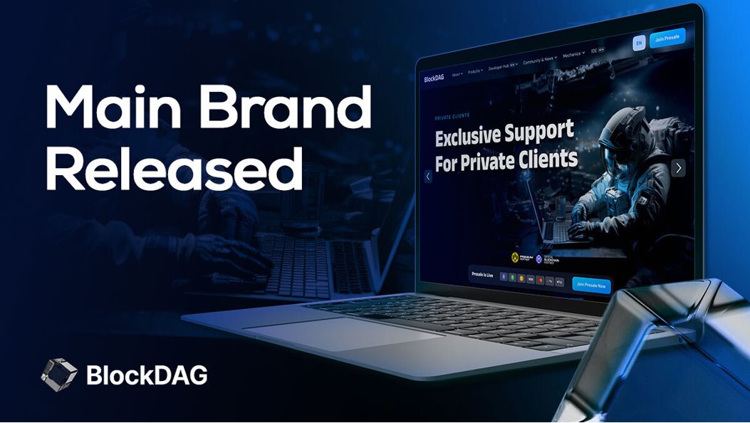 BlockDAG (BDAG) Launches New Website as Presale Reaches $104M!