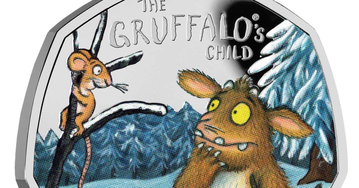 專家稱新版 Gruffalo 50 便士硬幣可能價值數千美元