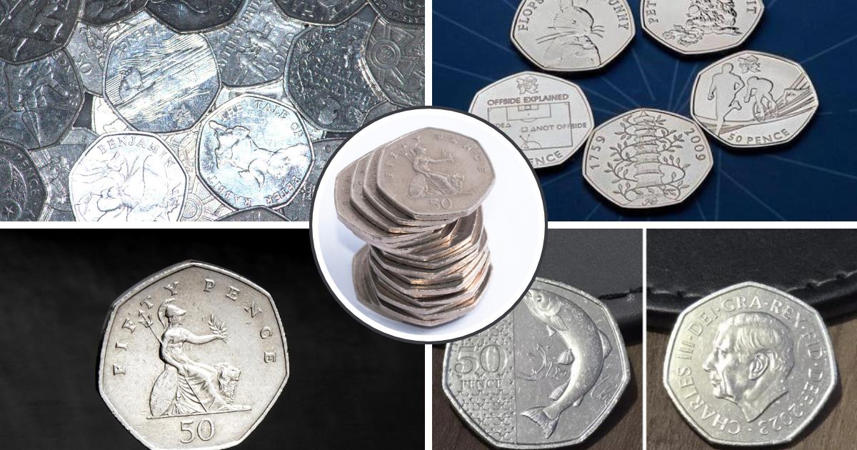 Rare 50p Coin Price as They Sell Online for £15k