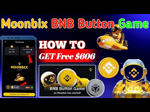 Moonbix BNB 按鈕遊戲 | Moonbix 獲取免費 BNB 代幣 | Moonbix 自由狗 | Moonbix 新更新