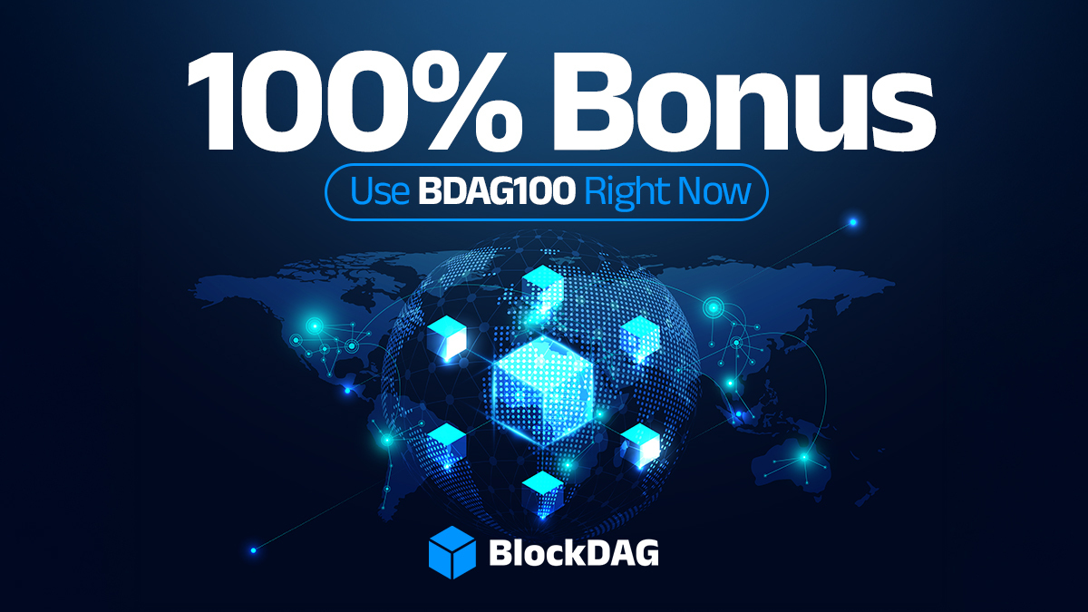 BlockDAG Makes Waves with New 100% Bonus! Solana Aims for $200 & ETH Exciting Updates