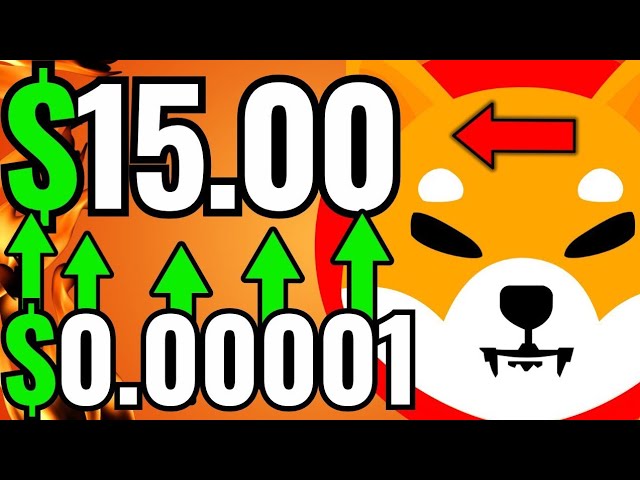 EILMELDUNG: SHIBA INU KANN ÜBER NACHT AUF 15,00 USD SCHIEBEN - SHIBA INU COIN NEWS - PREISVORHERSAGE