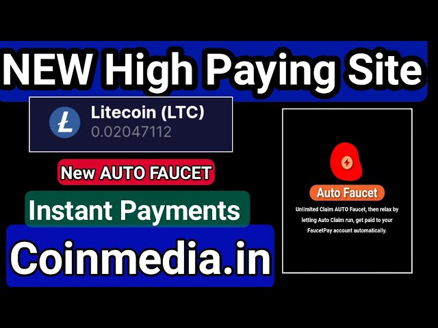 領取 LTC BNB DOGE TRX 龍頭 |每 0 分鐘領取一次 | NEW AUTO FAUCET|即時付款至 FaucetPay