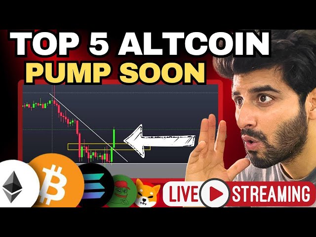 🚨Live-Bitcoin- und Krypto-Handelsmesse | Top 5 Alt-Coin-Trading-Setup (LIVE)