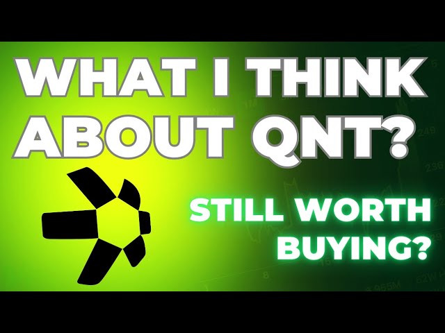 Is Quant Overledger QNT Token Still Worth Investing in?! | What I Realistically think About QNT?