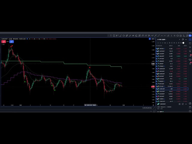 2024년 10월 31일 목요일 오늘의 BTC/ETH/주류 알트코인의 롱 및 숏 상황