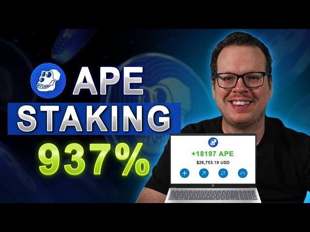 Stake Ape Coin 🚀 Earn Up to 937% APY by Staking APE   Here’s How