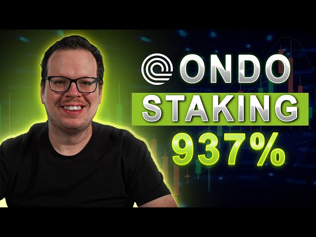 Stake Ondo 🚀 Earn Up to 937% APY by Staking ONDO   Here’s How