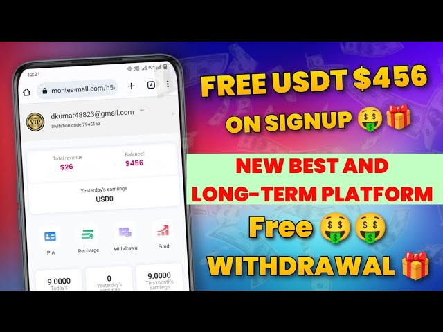 New Usdt Earning Site || Usd Site 2024 Withlout Investment || Usdt Earning Website