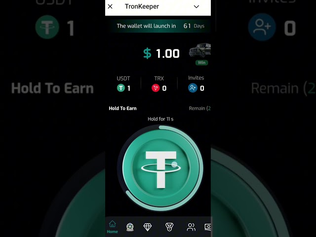 USDT détenir des pièces pour obtenir de l'argent facile 🤑