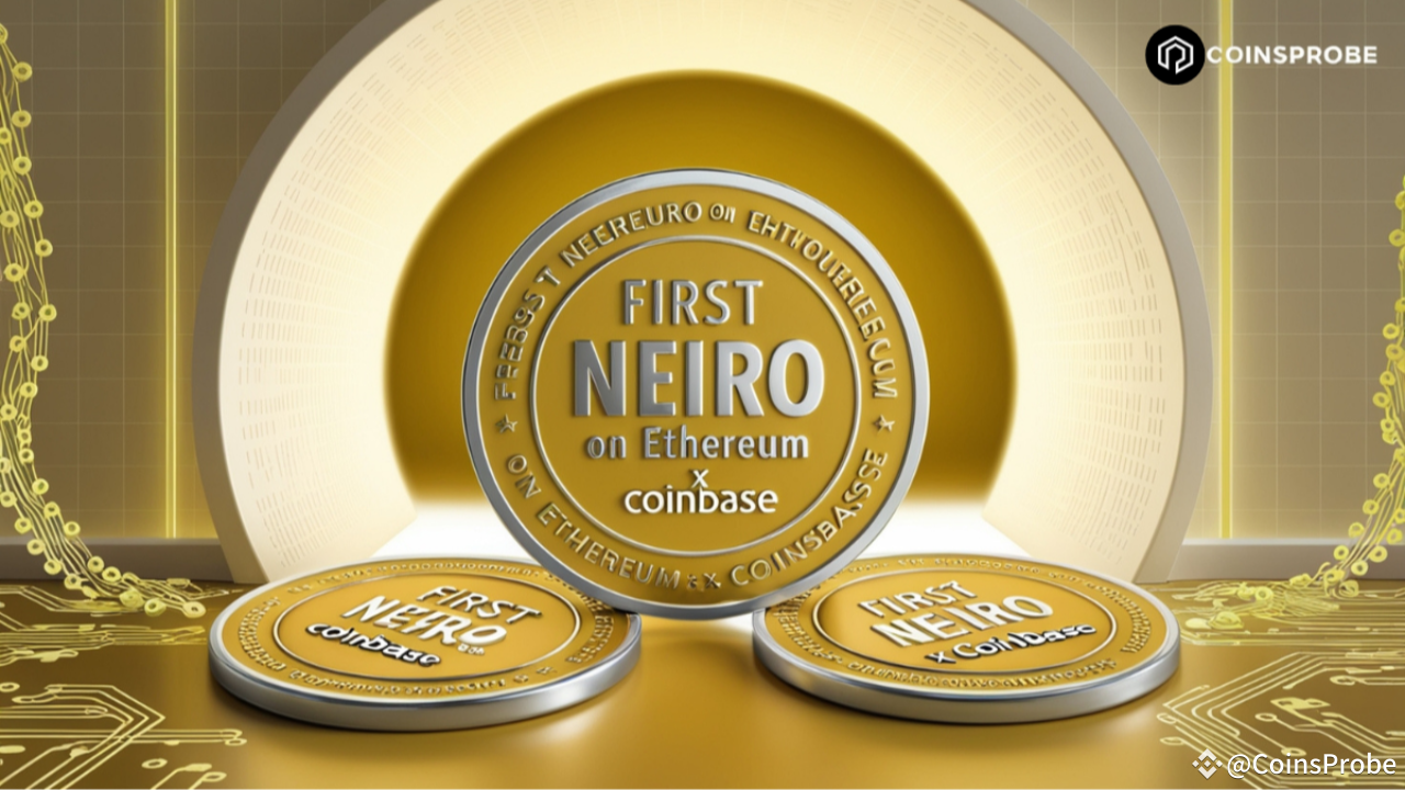 Coinbase 上市公告后，First Neiro On ETH (NEIRO) 飙升超过 2%