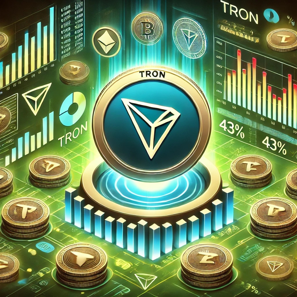 TRON 重新成為主要山寨幣鏈中交易量領先的區塊鏈