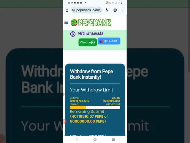 Pepe coin withdrawal and liberty coin details in short to join 9666406195 earn unlimited