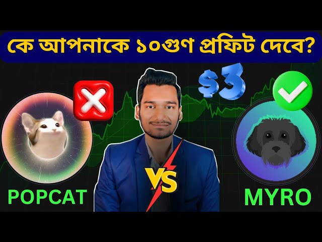 POPCAT vs MYRO: Meme 코인의 미래를 위한 전투 | 솔라나 밈코인