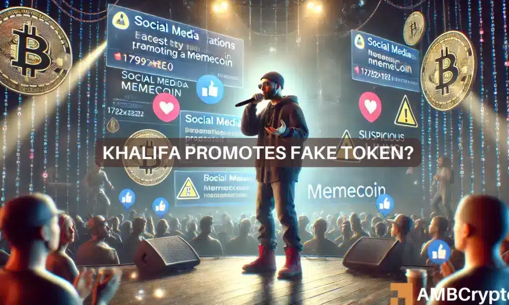 Rapper Wiz Khalifa's X Account Hacked to Promote a Memecoin Called $WIZ