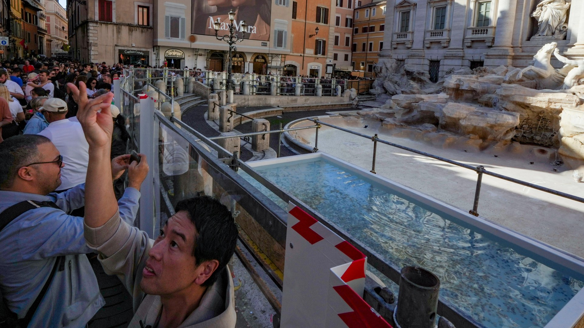 Rome's Trevi Fountain introduces new rules as tourists left disappointed by 'ugly' coin-tossing pool