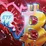 United States-based Bitcoin exchange-traded funds (ETFs) recorded their second-biggest day of outflows in history, just a day before the country heads into a tightly contested election.