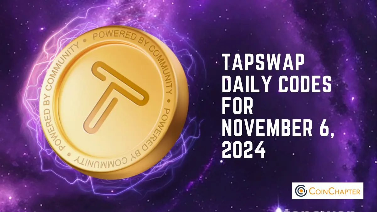 11 月 6 日 TapSwap 代码：通过这些每日代码赚取高达 160 万枚硬币