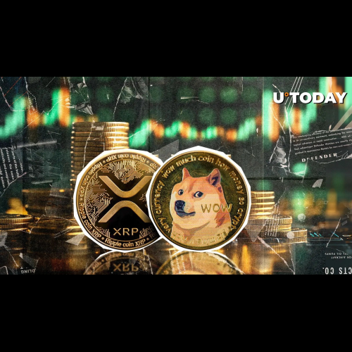 ドージコイン（DOGE）、大幅な価格高騰を受けて時価総額でXRPを追い抜く