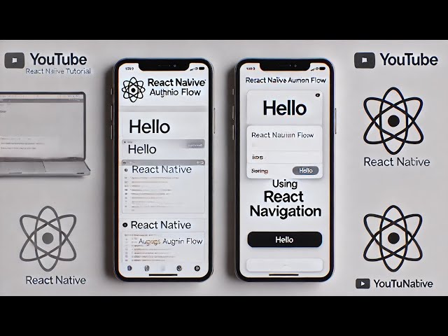 Flux d'authentification complet dans React Native avec React Navigation et Custom Hook | Déconnexion en cas d'échec du jeton !