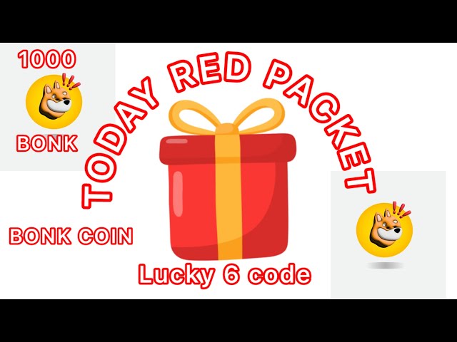 TODAY BONK FREE RED PACKET TODAY || claim now code collect bonk coin in your binance wallet