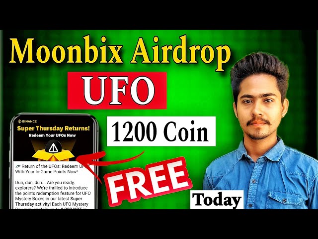 Free 1200 NOT Coin🎉✅ UFO Moonbix Airdrop New Update | Moonbox Airdrop Listing Date | Binance Moonbix