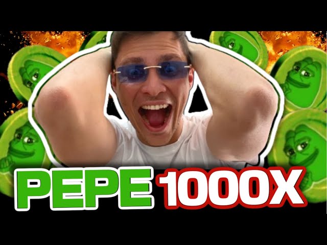 PEPE 코인 가격이 곧 1000배로 상승합니다!!!